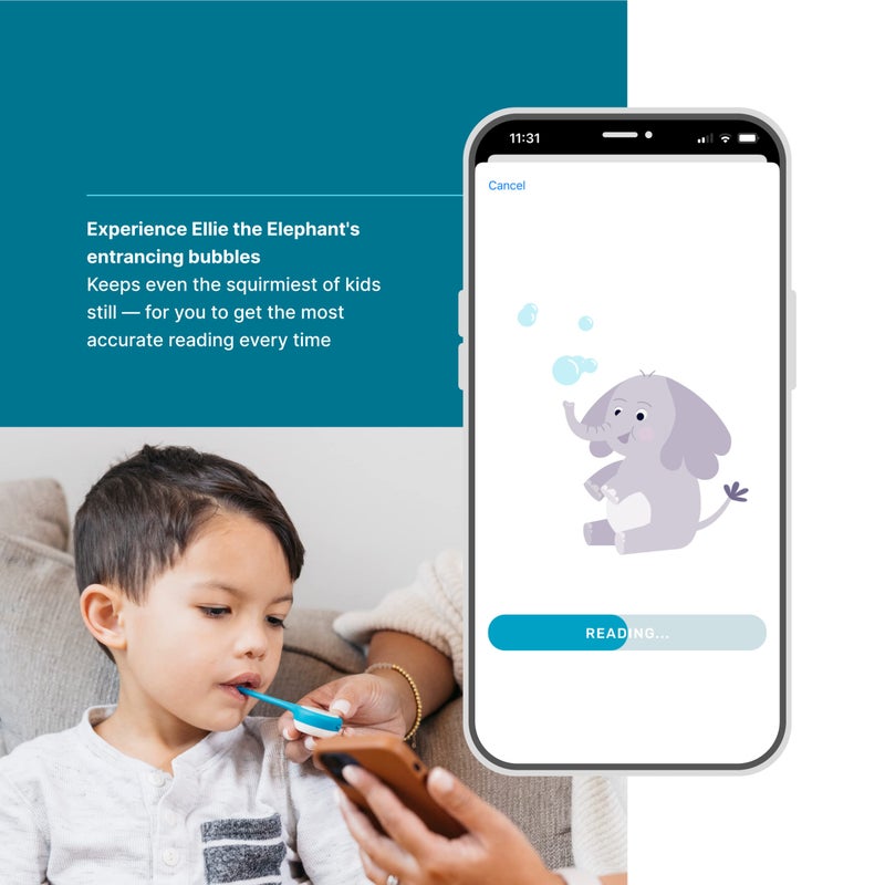 Kinsa Smart,Fever, Digital Medical Baby, Kid and Adult Termometro - Accurate, Fast, FDA Cleared Thermometer for Oral, Armpit or Rectal Temperature Reading - QuickCare - Image 5